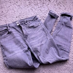 Zara Women's Gray Skinny Jeans